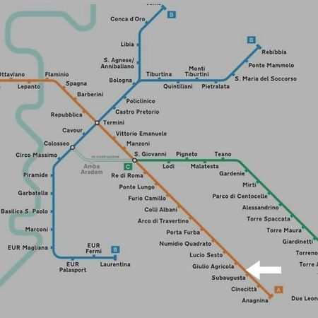 La Casa Di E-Cinecitta Apartman Róma Kültér fotó
